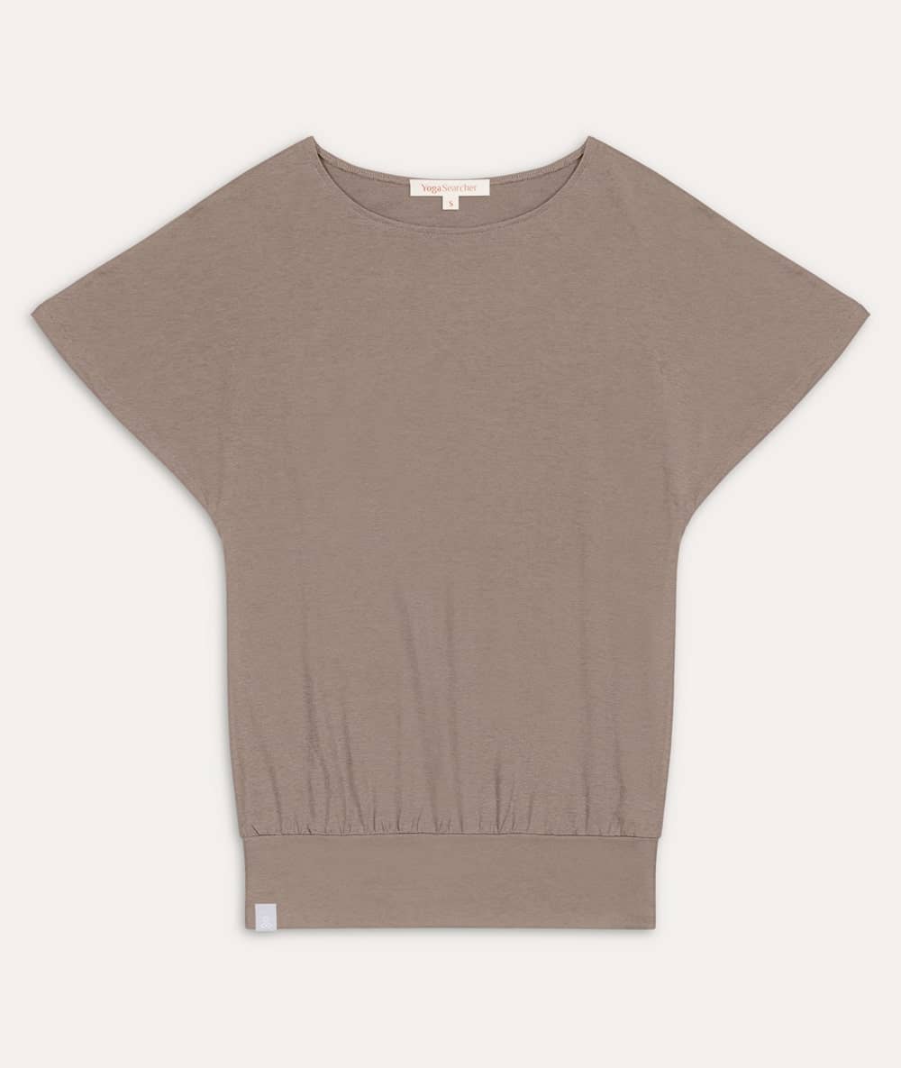 Yoga Searcher FRONT MEDE Lyocell T shirt